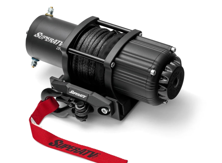 2500 lb. UTV/ATV Winch (With Wireless Remote & Synthetic Rope)