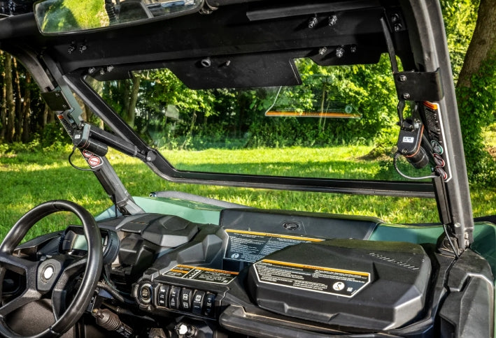 Can-Am Maverick Sport MaxDrive Power Flip Glass Windshield