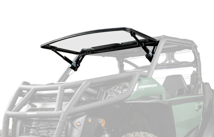 Can-Am Maverick Trail MaxDrive Power Flip Glass Windshield