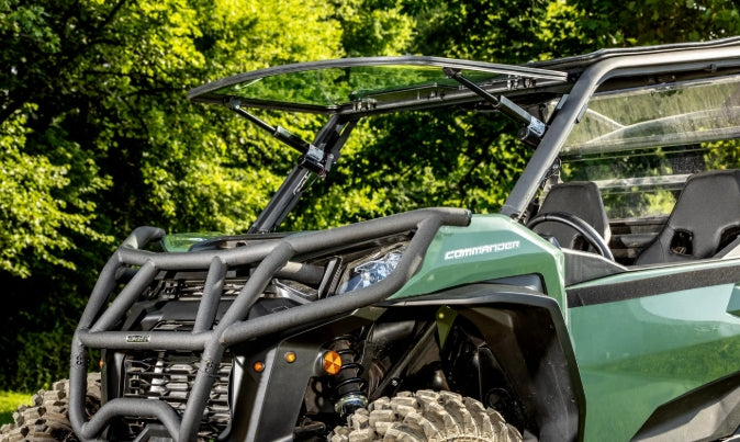 Can-Am Maverick Trail MaxDrive Power Flip Glass Windshield