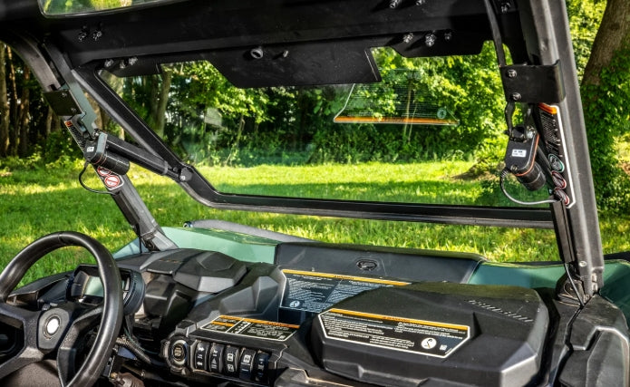 Can-Am Maverick Trail MaxDrive Power Flip Glass Windshield