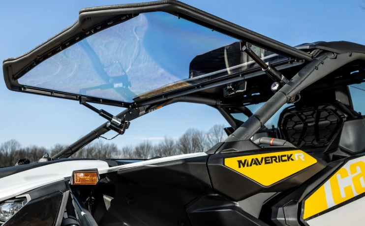 Can-Am Maverick R MaxDrive Power Flip Windshield
