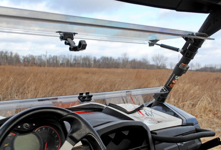 Can-Am Maverick Flip Windshield