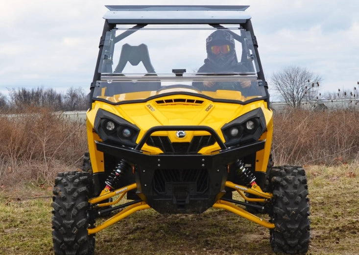 Can-Am Commander Flip Windshield