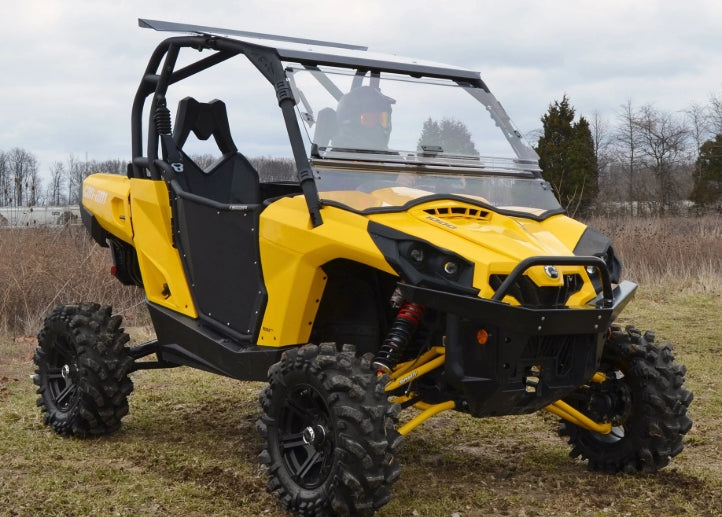 Can-Am Commander Flip Windshield