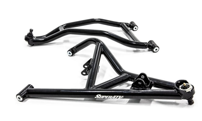 Polaris RZR XP 1000 High Clearance 1.5" Forward Offset A-Arms (Chromoly-Black)