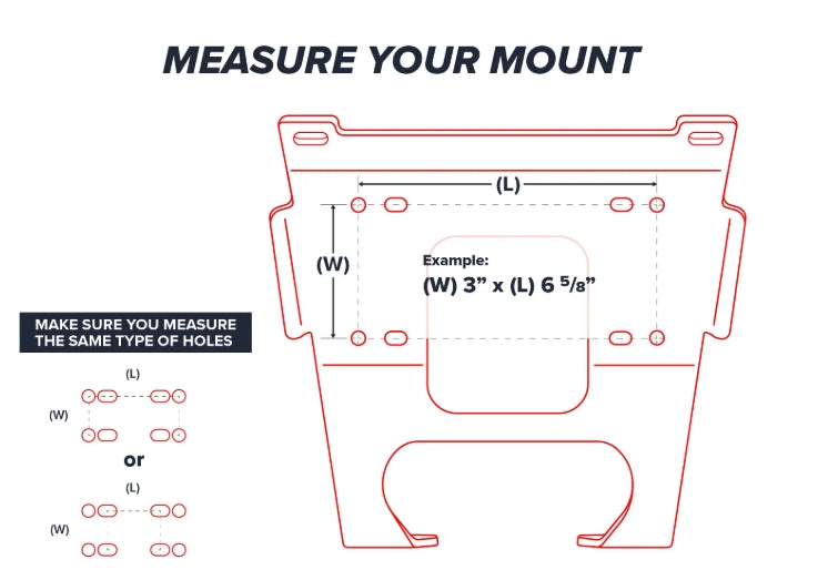 Can-Am Commander 800 / 1000 Winch Mounting Plate