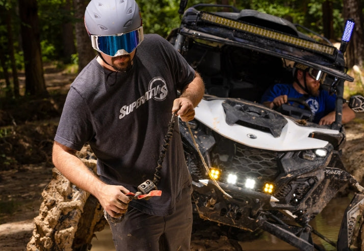 Can-Am Renegade Winch Mounting Plate