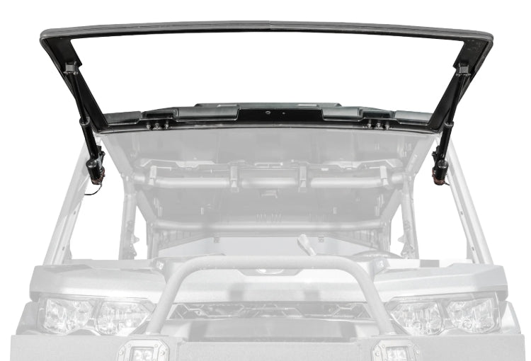 Can-Am Defender MaxDrive Power Flip Glass Windshield