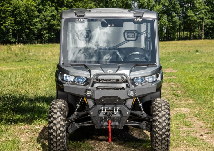 Can-Am Defender MaxDrive Power Flip Glass Windshield