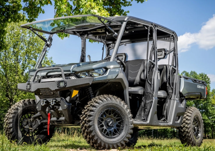Can-Am Defender MaxDrive Power Flip Glass Windshield