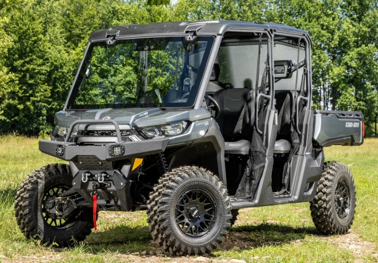 Can-Am Defender MaxDrive Power Flip Glass Windshield