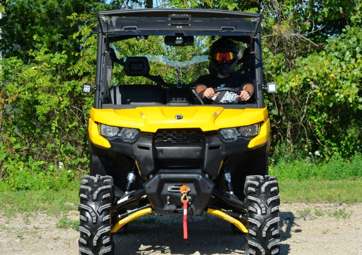 Can-Am Defender Flip Windshield