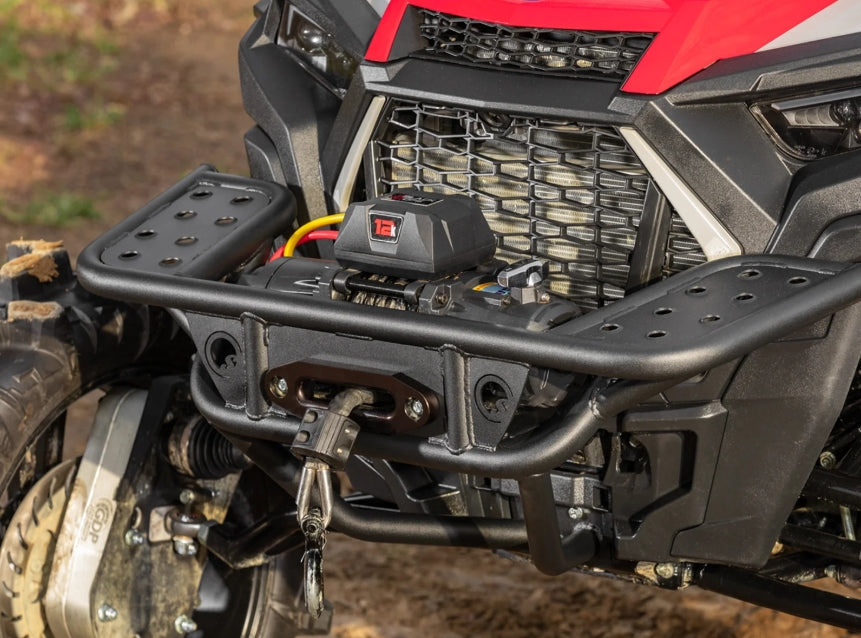 12,000 lb. Winch (with Wireless Remote & Synthetic Rope)