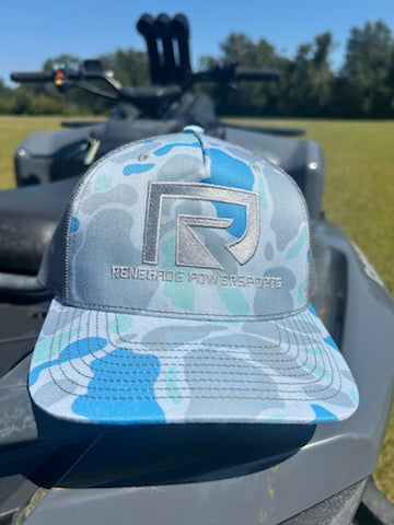 LOGO HAT- BLUE CAMO
