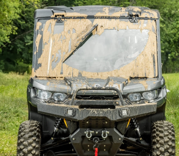 Electric UTV Windshield Wiper Kit for SuperATV MaxDrive Power Flip Glass Windshields