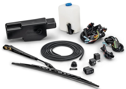 Electric UTV Windshield Wiper Kit for SuperATV MaxDrive Power Flip Glass Windshields