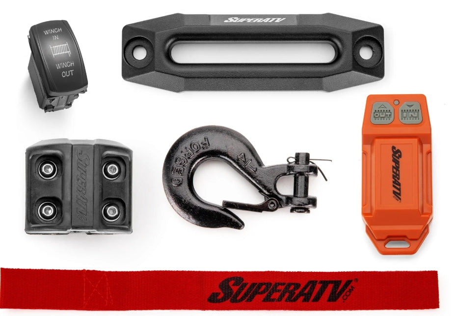 4500 Lb. UTV/ATV Winch (With Wireless Remote & Synthetic Rope)