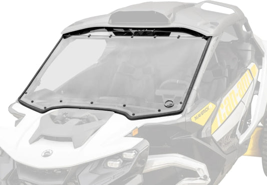 Can-Am Maverick R Scratch-Resistant Full Windshield