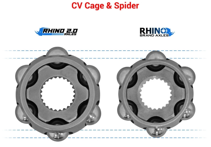 Can-Am Commander 800 / 1000 Rear Long Travel Axle—Rhino 2.0