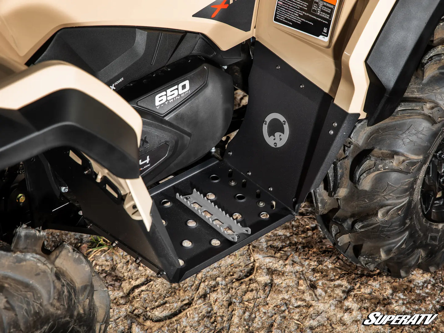 CANAM OUTLANDER SUPER ATV FOOTWELLS